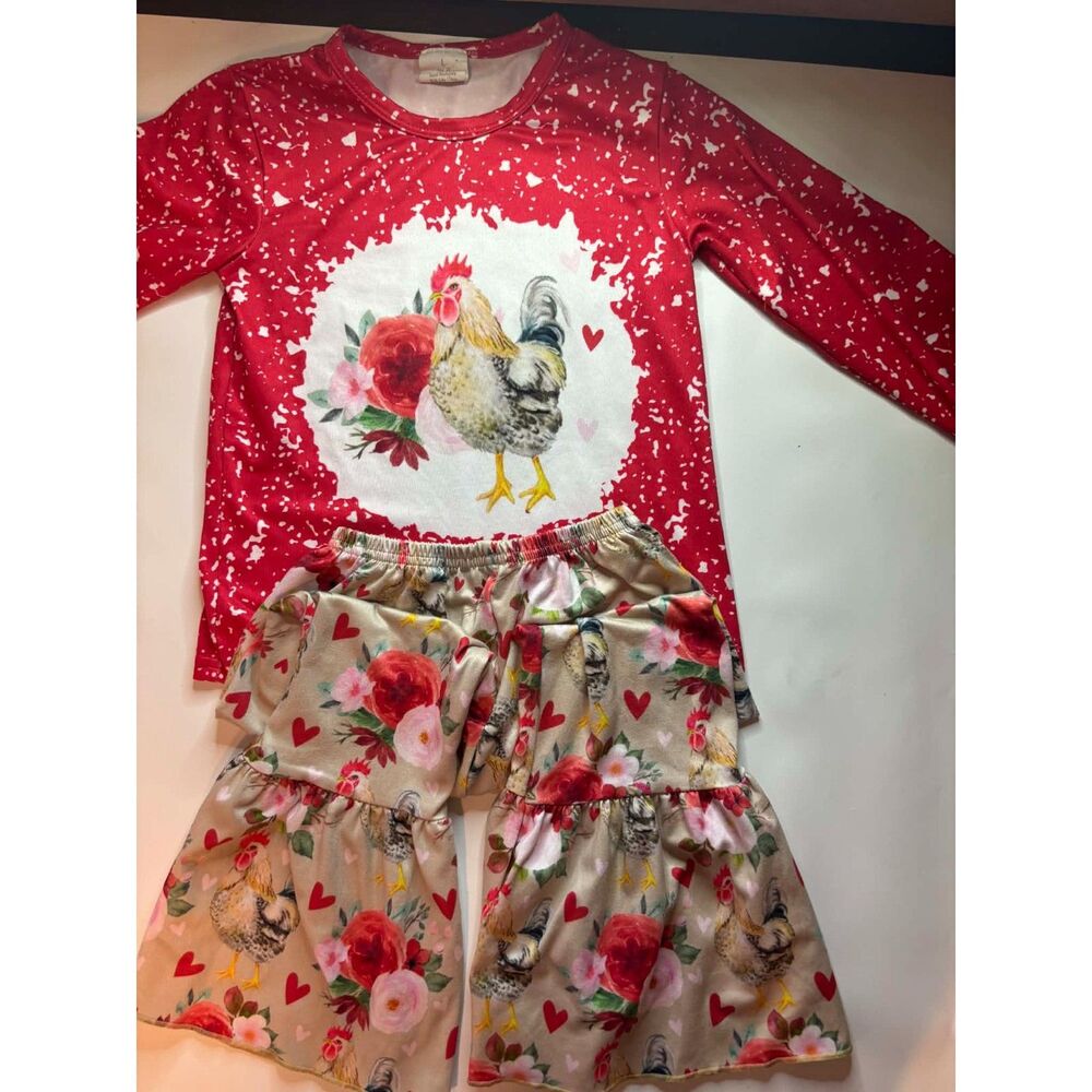Boutique Chicken girls 4t outfit